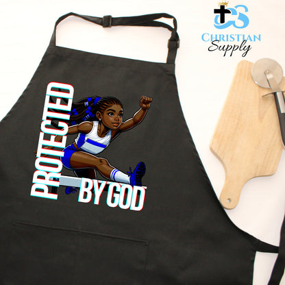 Kids Christian Track and Field Jumper Apron