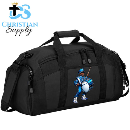 Kids Christian Marching Band Drum 2 Duffel Bag