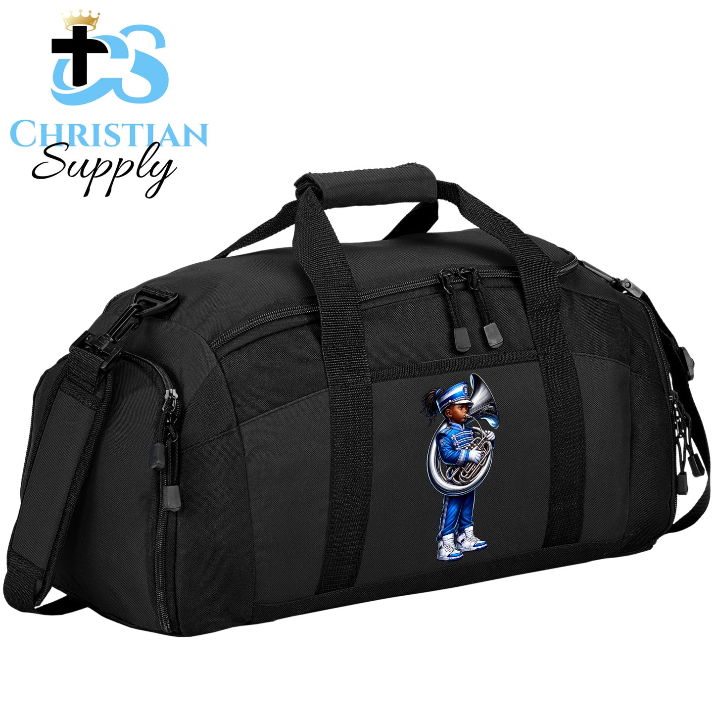 Kids Christian Marching Band French Horn Duffel Bag