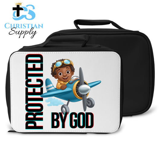 Kids Christian Boy Pilot Lunch Bag