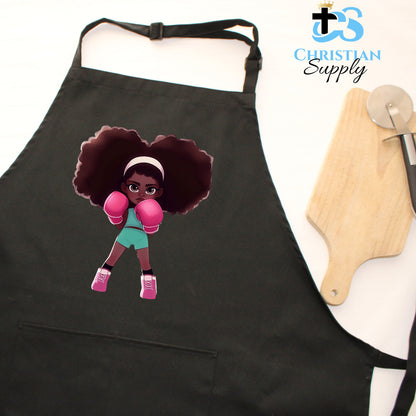 Kids Christian Boxer Apron