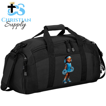 Kids Christian Cheerleader 1 Duffel Bag