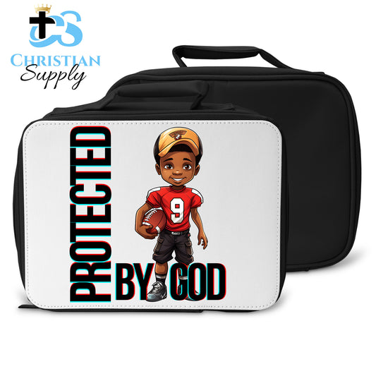 Kids Christian Football Red Jersey 2 Lunch Bag