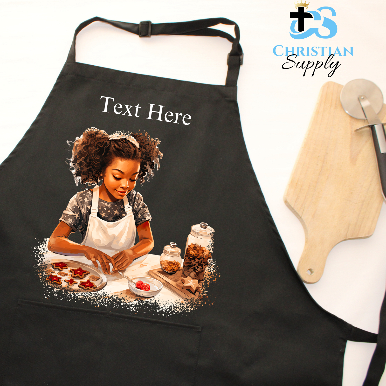 Baking Girl Apron - Christian Supply