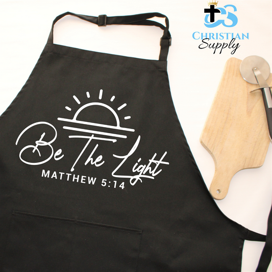 Be the Light Apron - Christian Supply