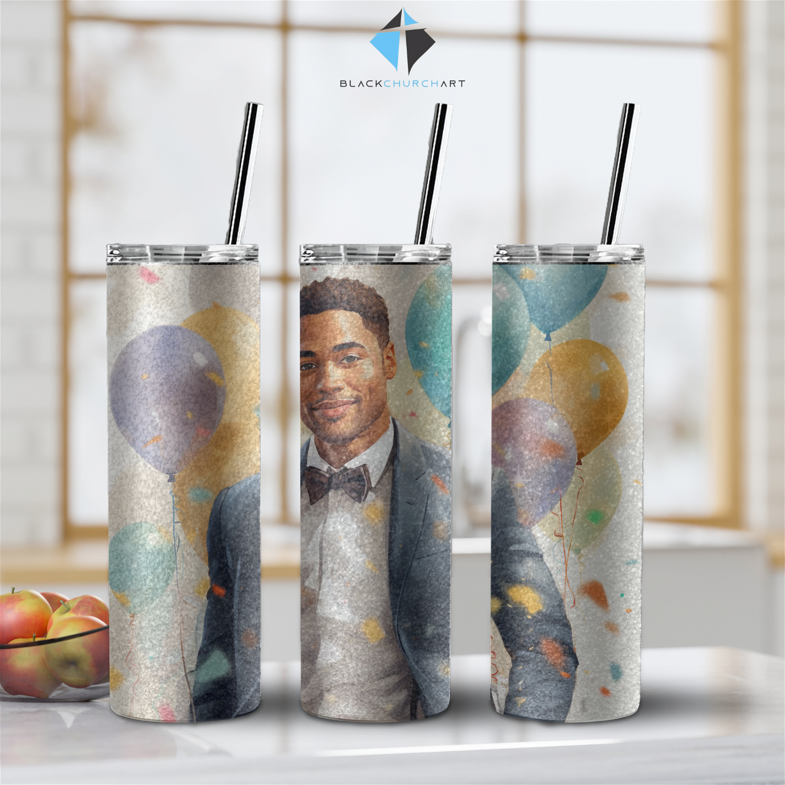 Birthday Party Man Tumbler - Christian Supply