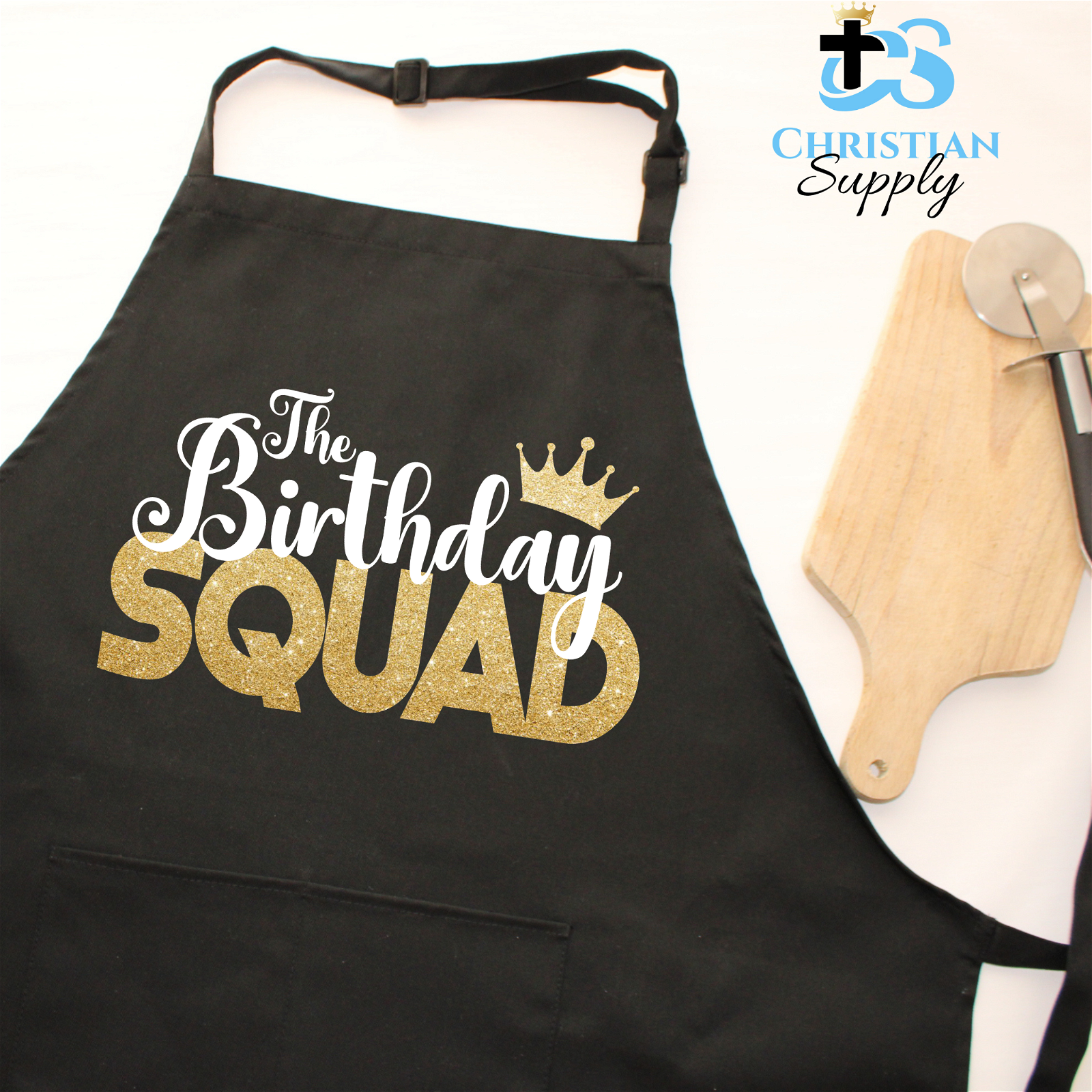 Birthday Squad Apron - Christian Supply