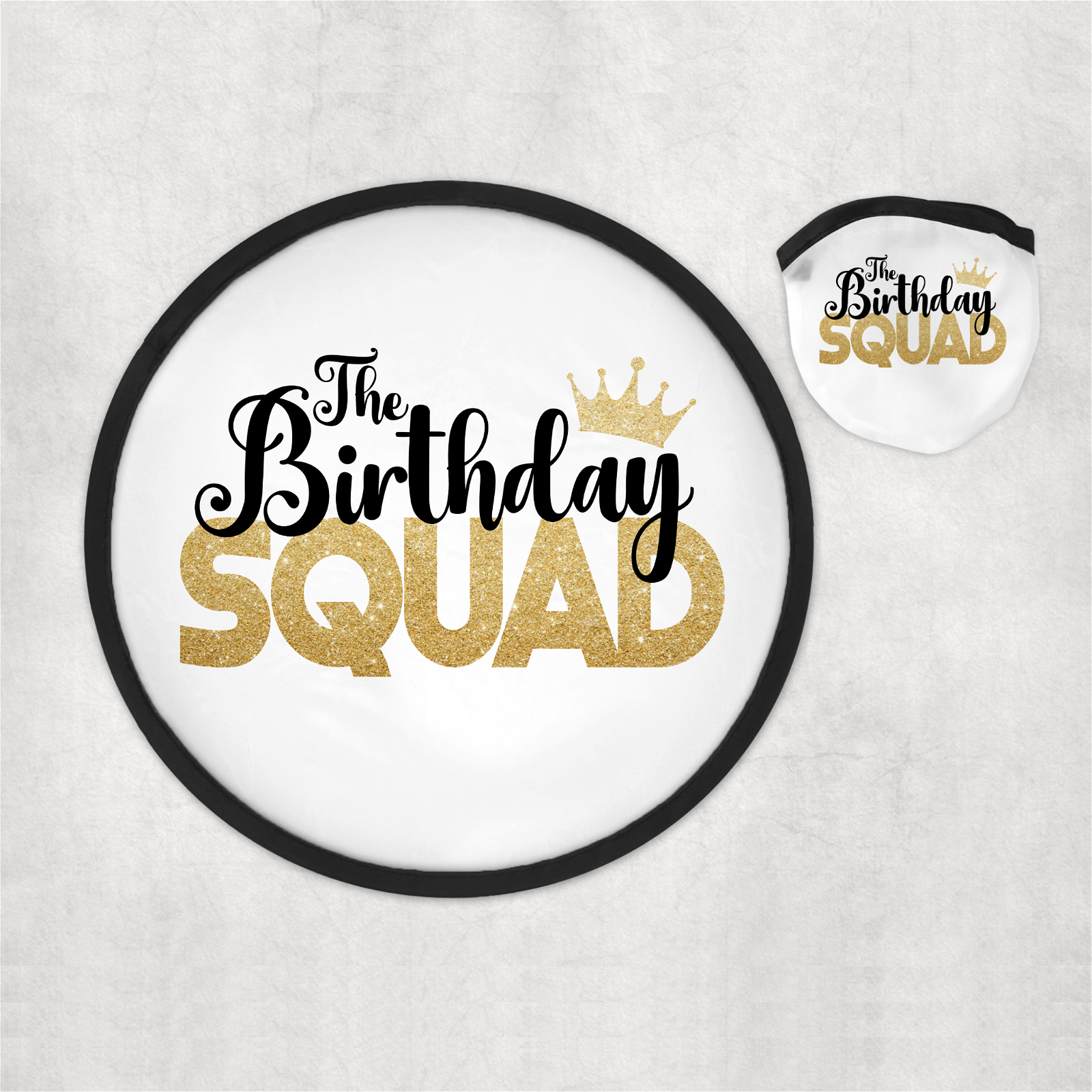 Birthday Squad Foldable Fan - Christian Supply