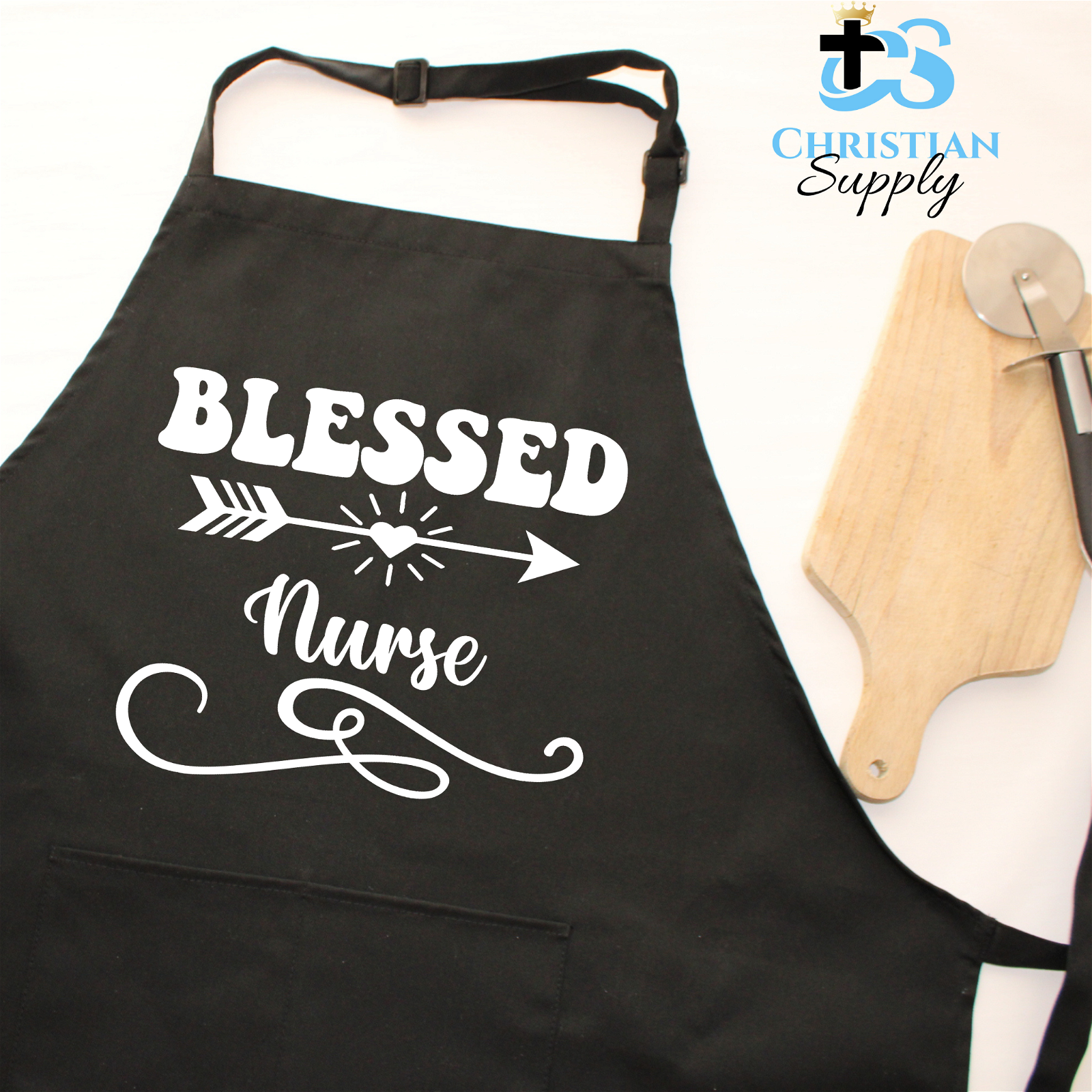 Blessed Nurse Apron - Christian Supply