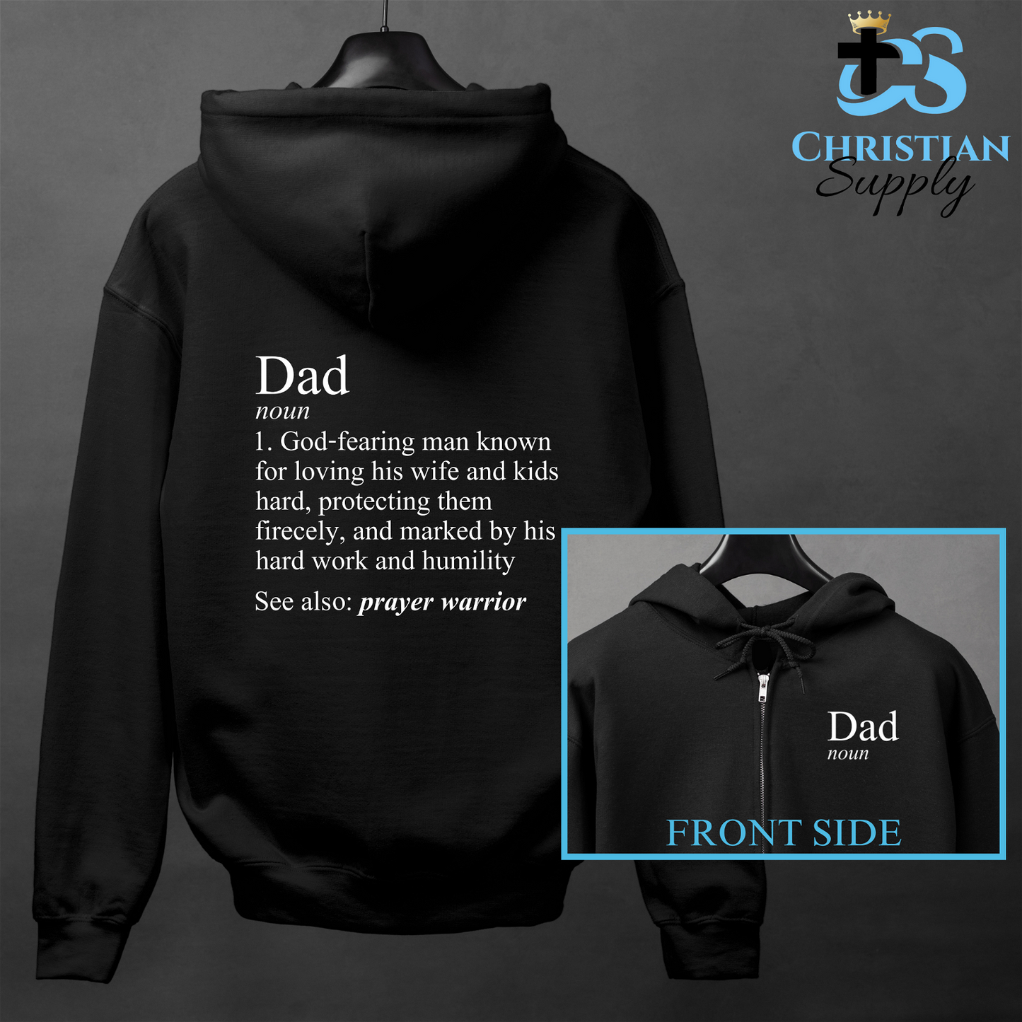 Christian Dad Definition Apparel - Christian Supply