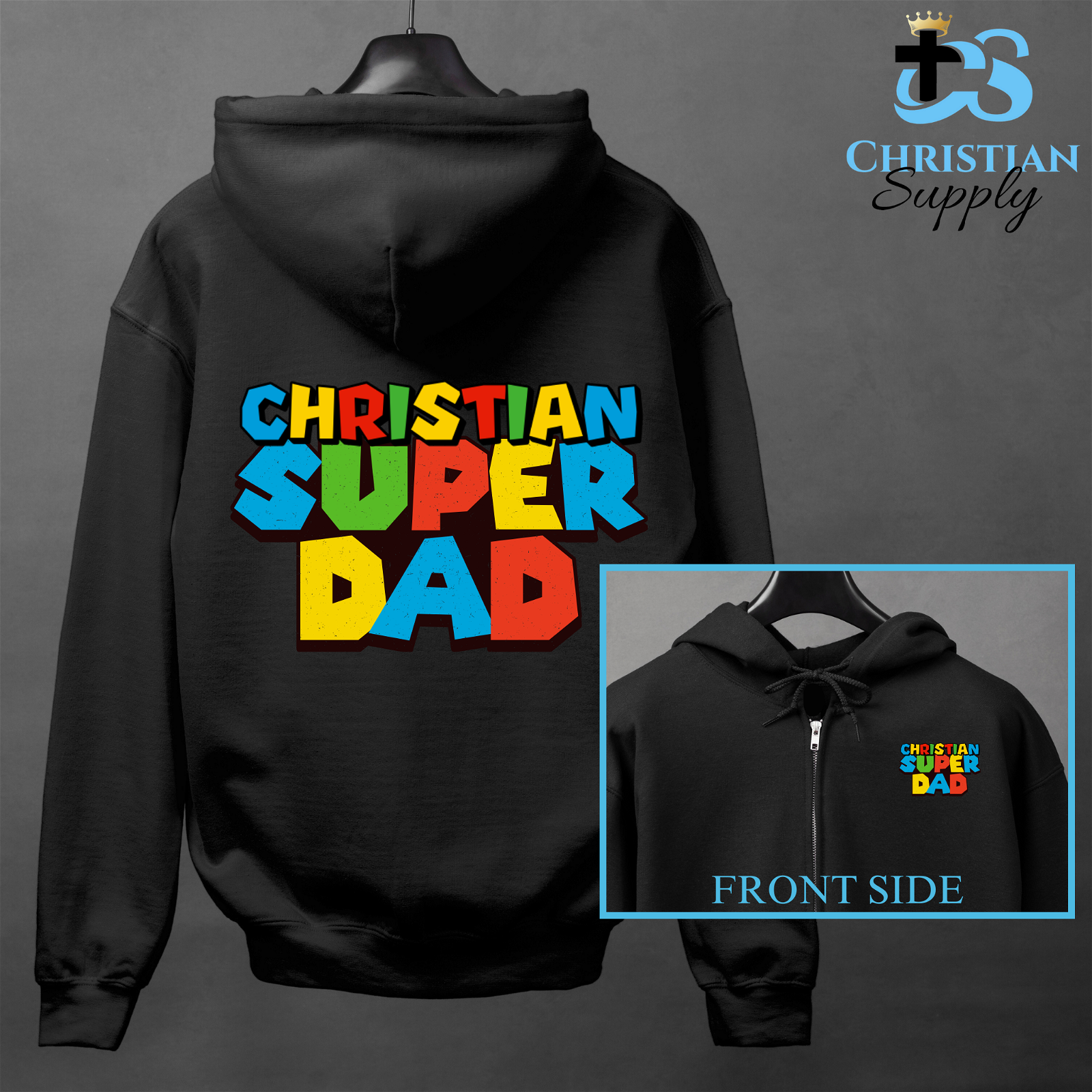 Christian Super Dad Apparel - Christian Supply