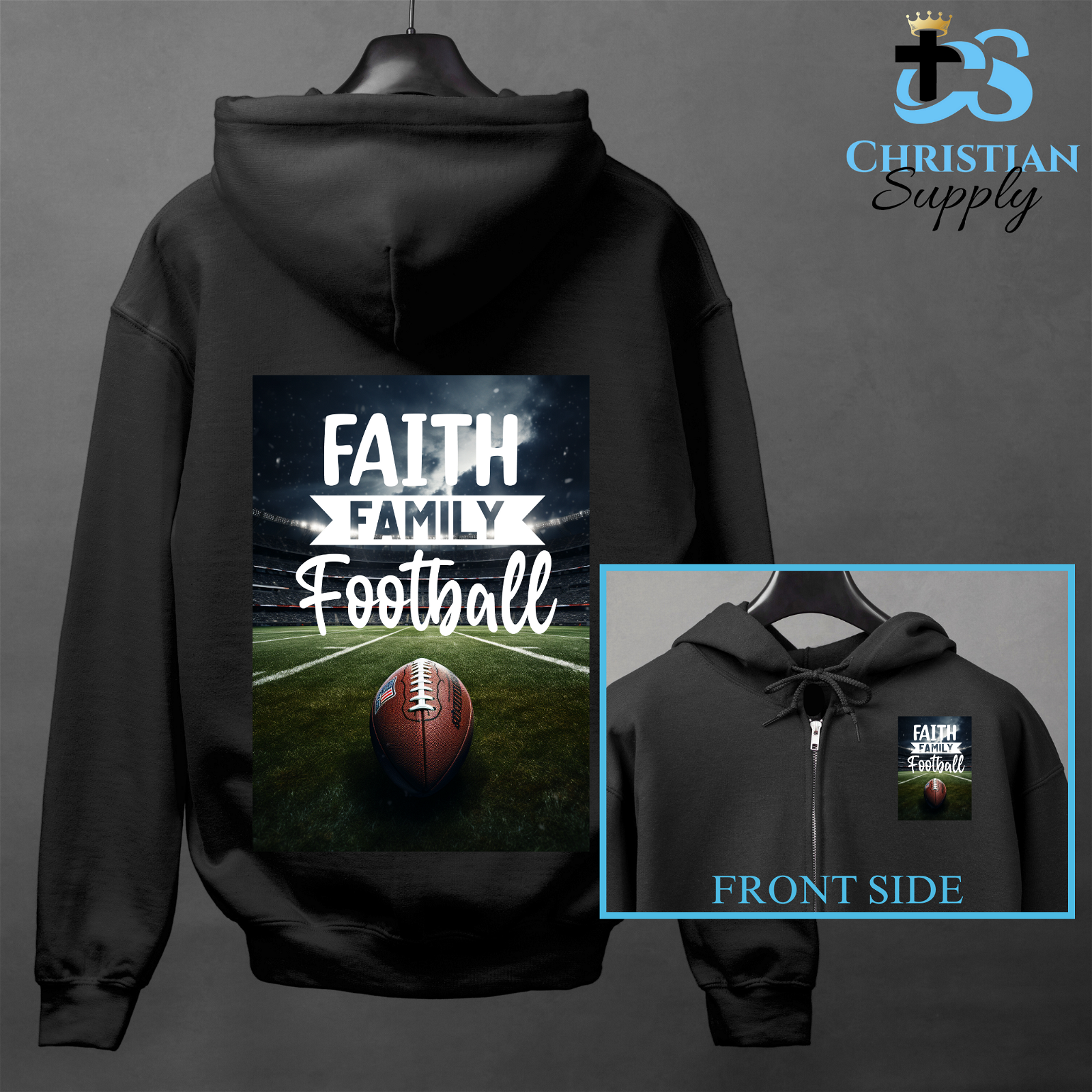 Faith Family Football Apparel - Christian Supply