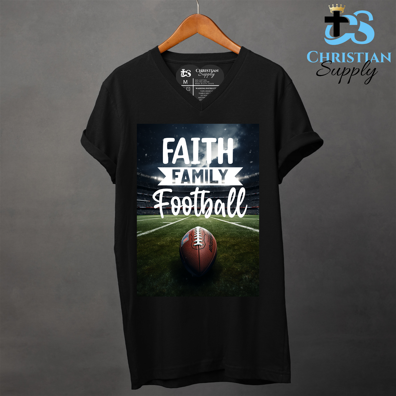 Faith Family Football Apparel - Christian Supply