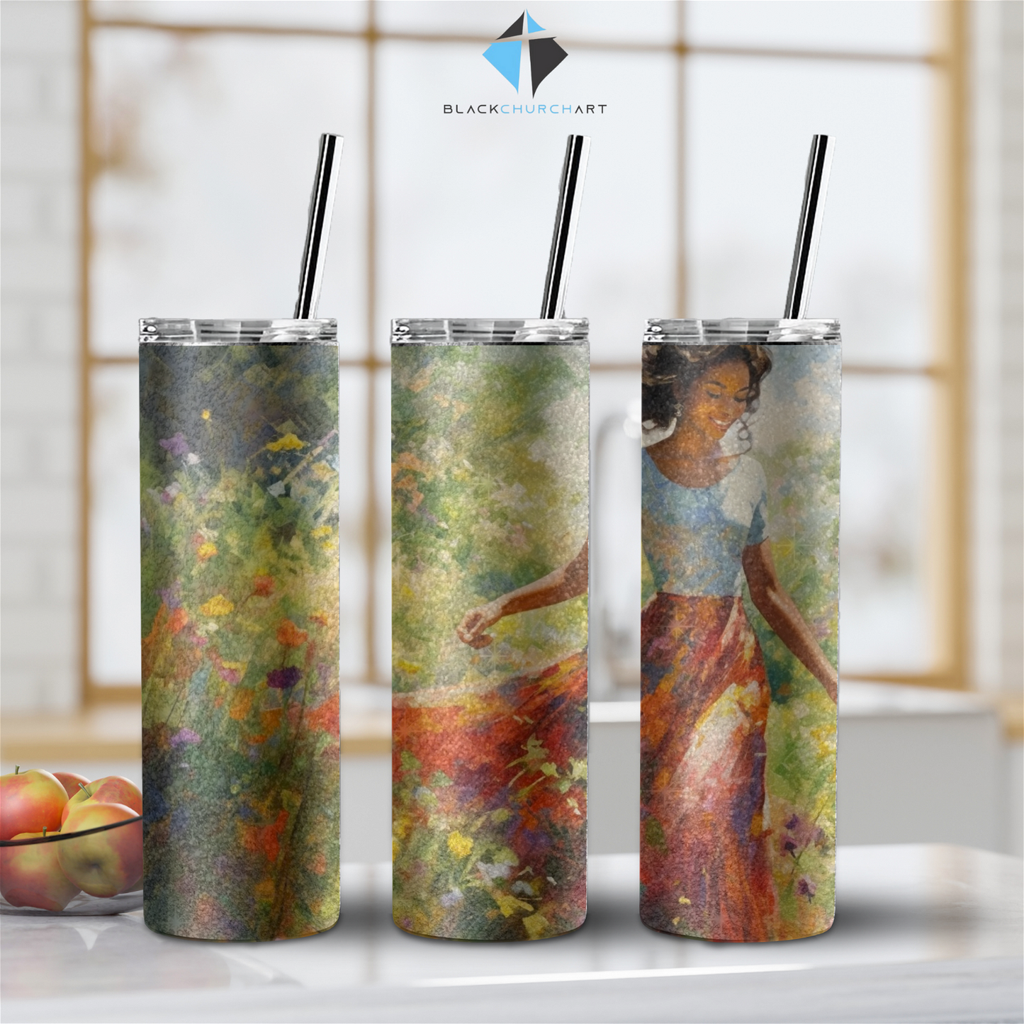 Field of Flowers Tumbler - Christian Supply