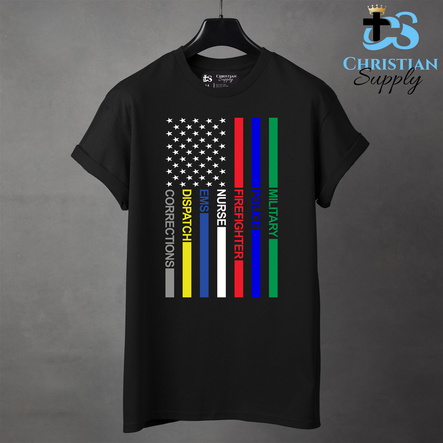 First Responders Flag Apparel - Christian Supply