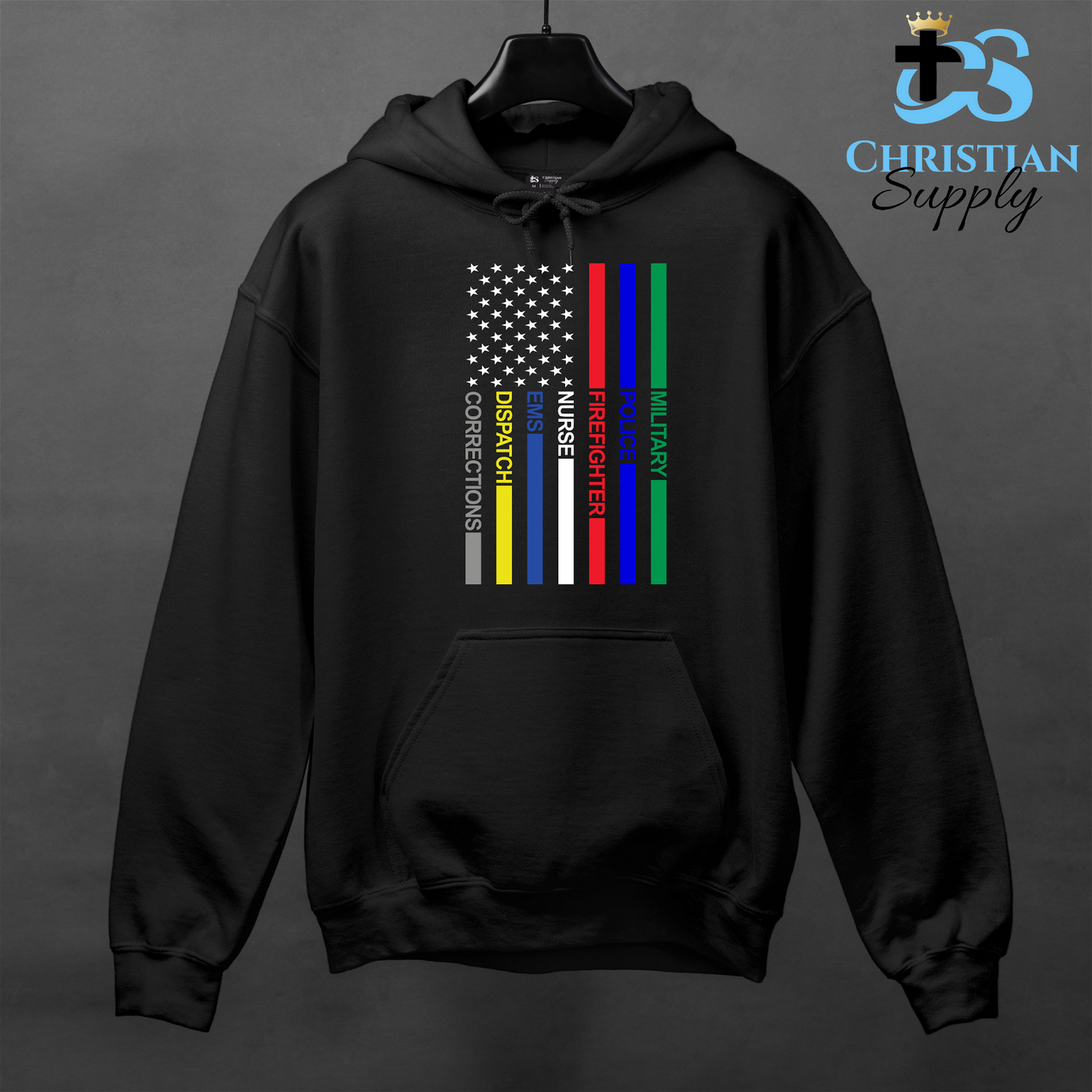 First Responders Flag Apparel - Christian Supply