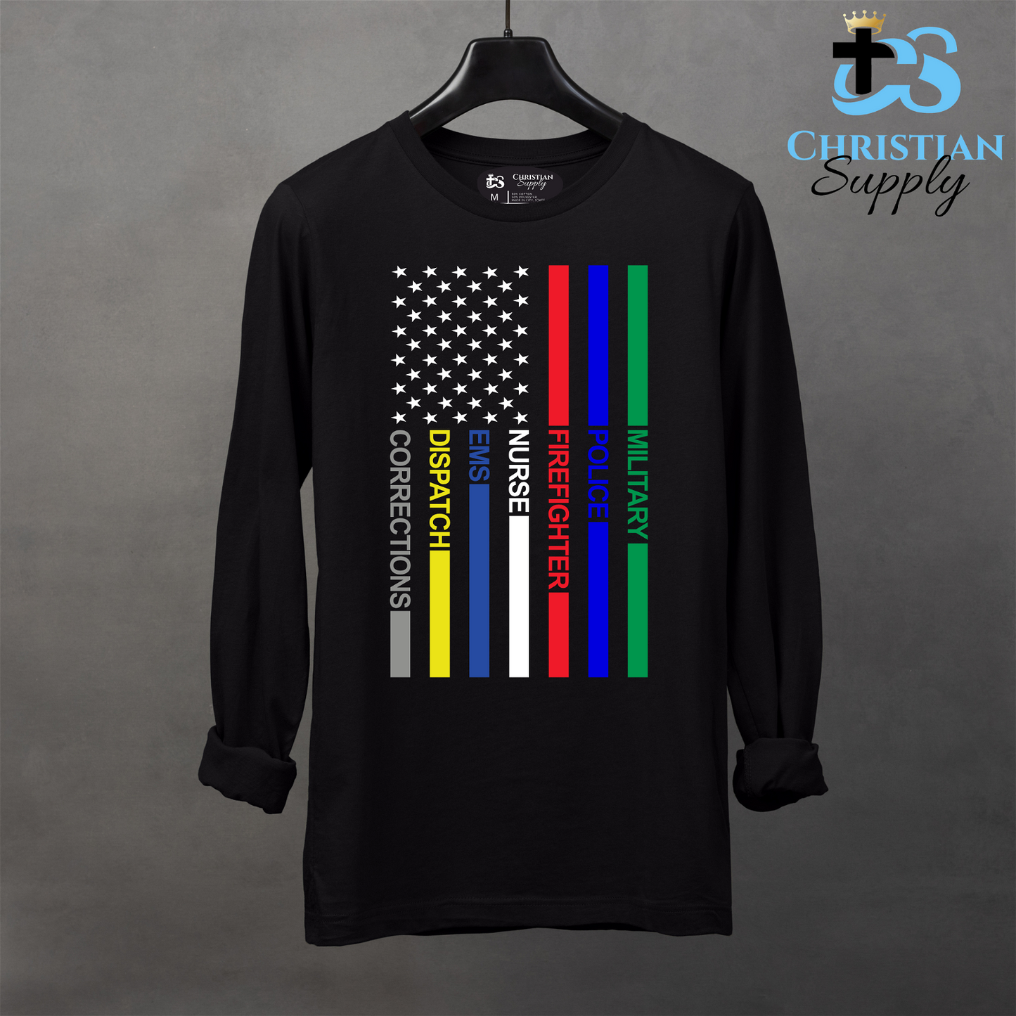 First Responders Flag Apparel - Christian Supply