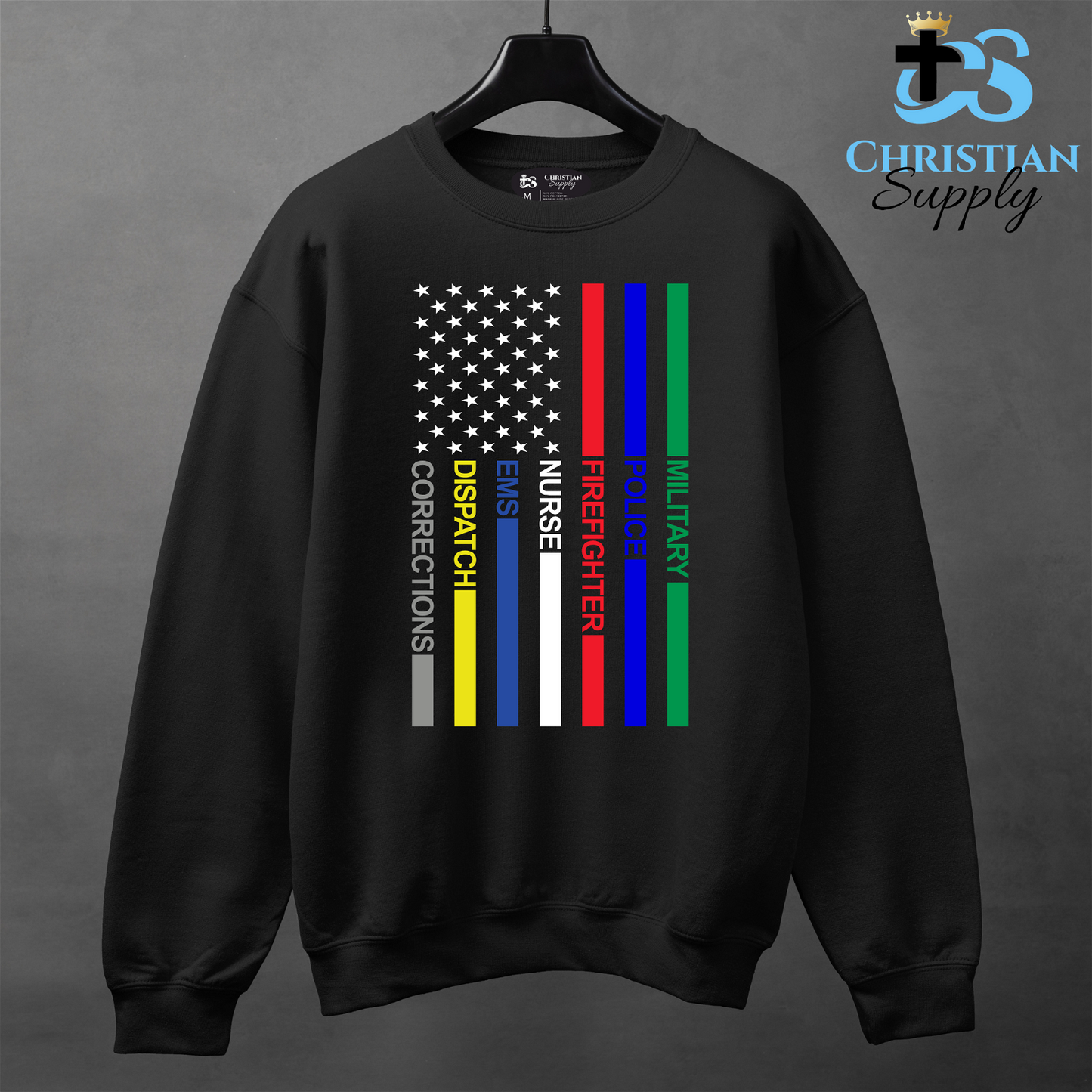 First Responders Flag Apparel - Christian Supply