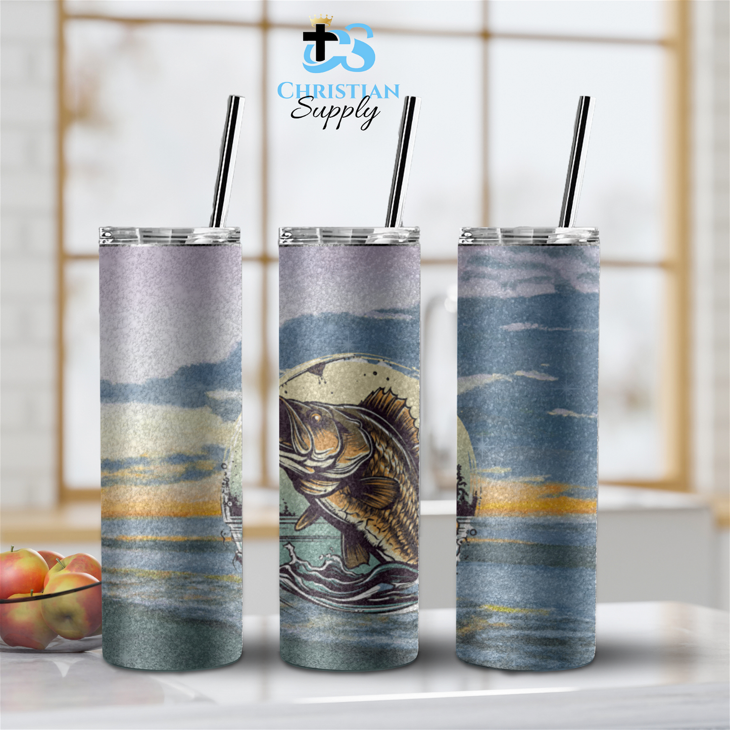 Fishing Tumbler - Christian Supply