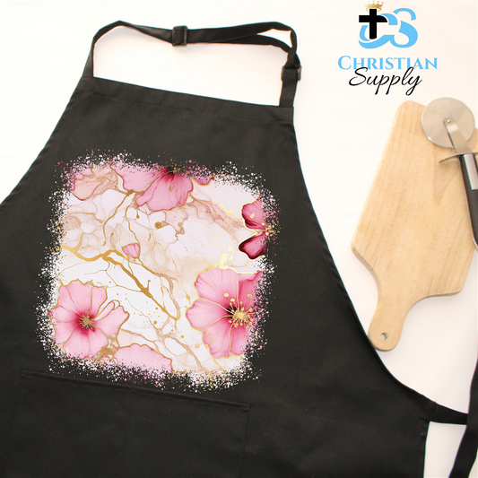 Flowers 10 Apron - Christian Supply