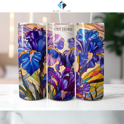 Flowers 2 Tumbler - Christian Supply