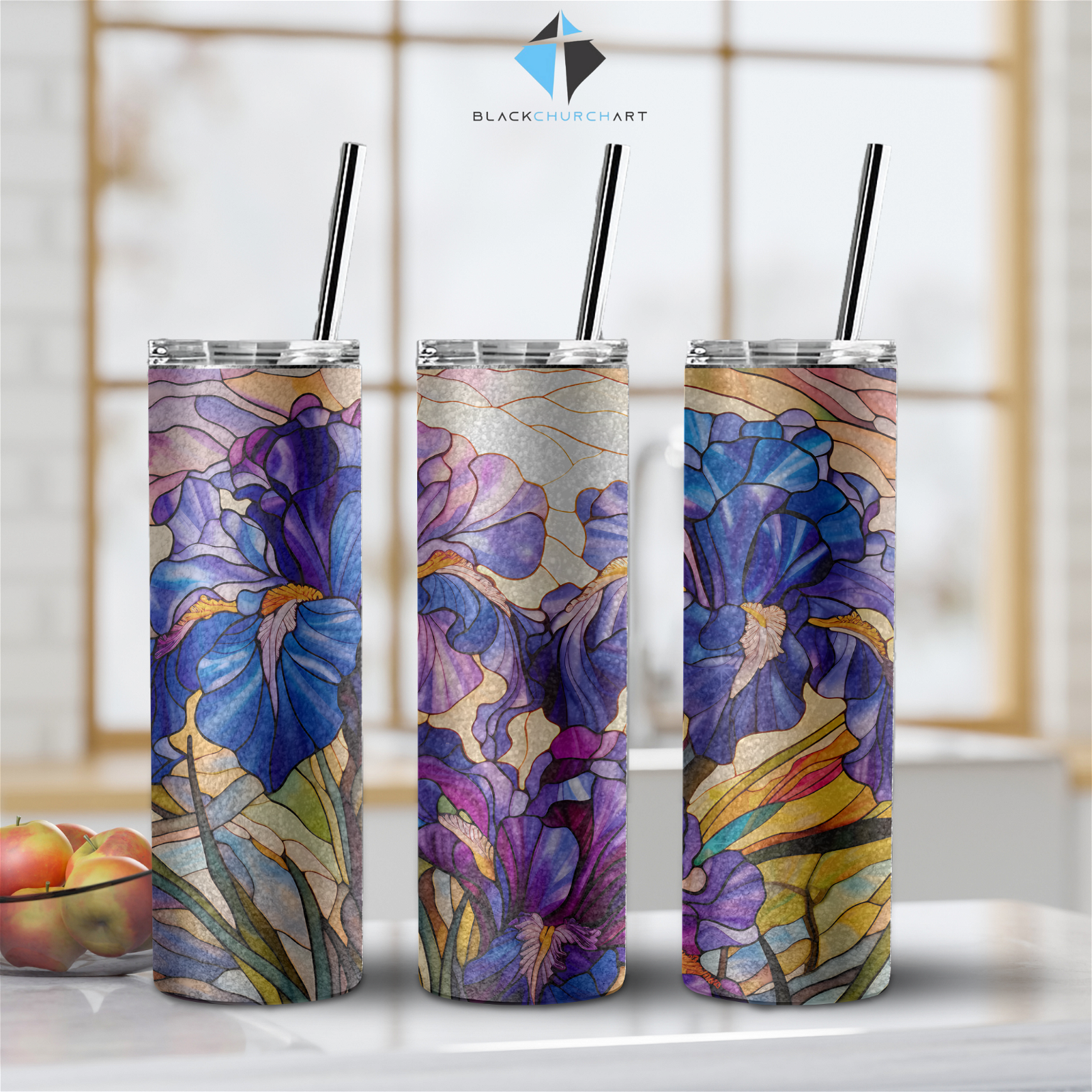 Flowers 2 Tumbler - Christian Supply