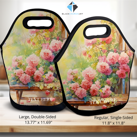 Flowers 3 Lunch Bag - Christian Supply