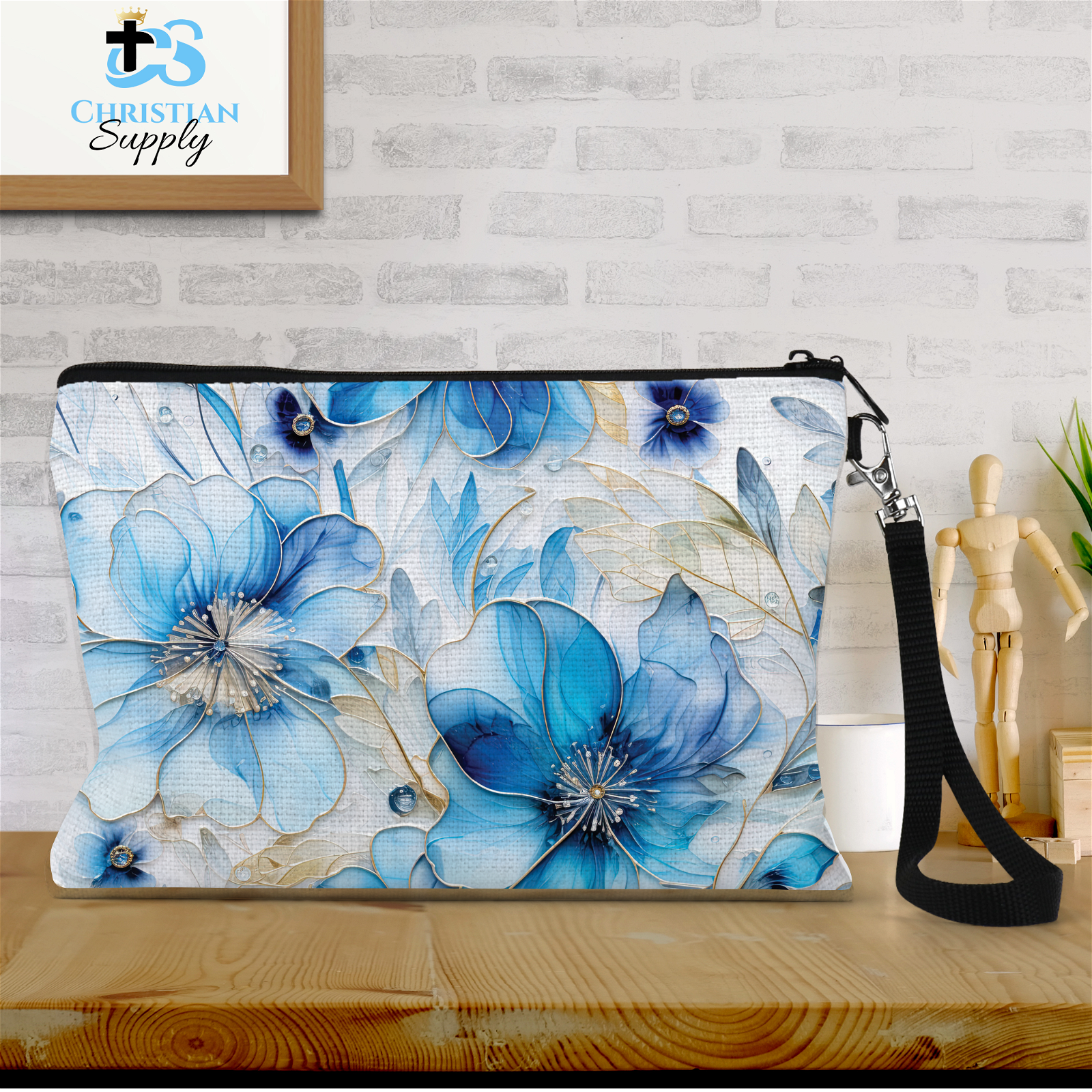 Flowers 8 Wristlet - Christian Supply