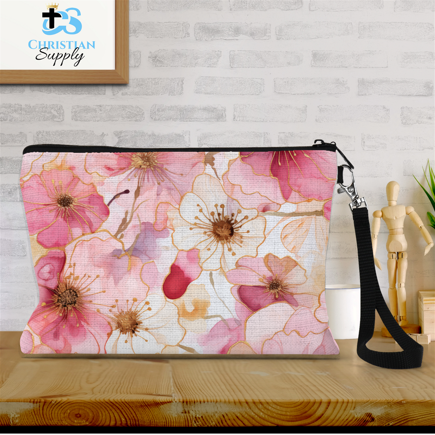 Flowers 9 Wristlet - Christian Supply