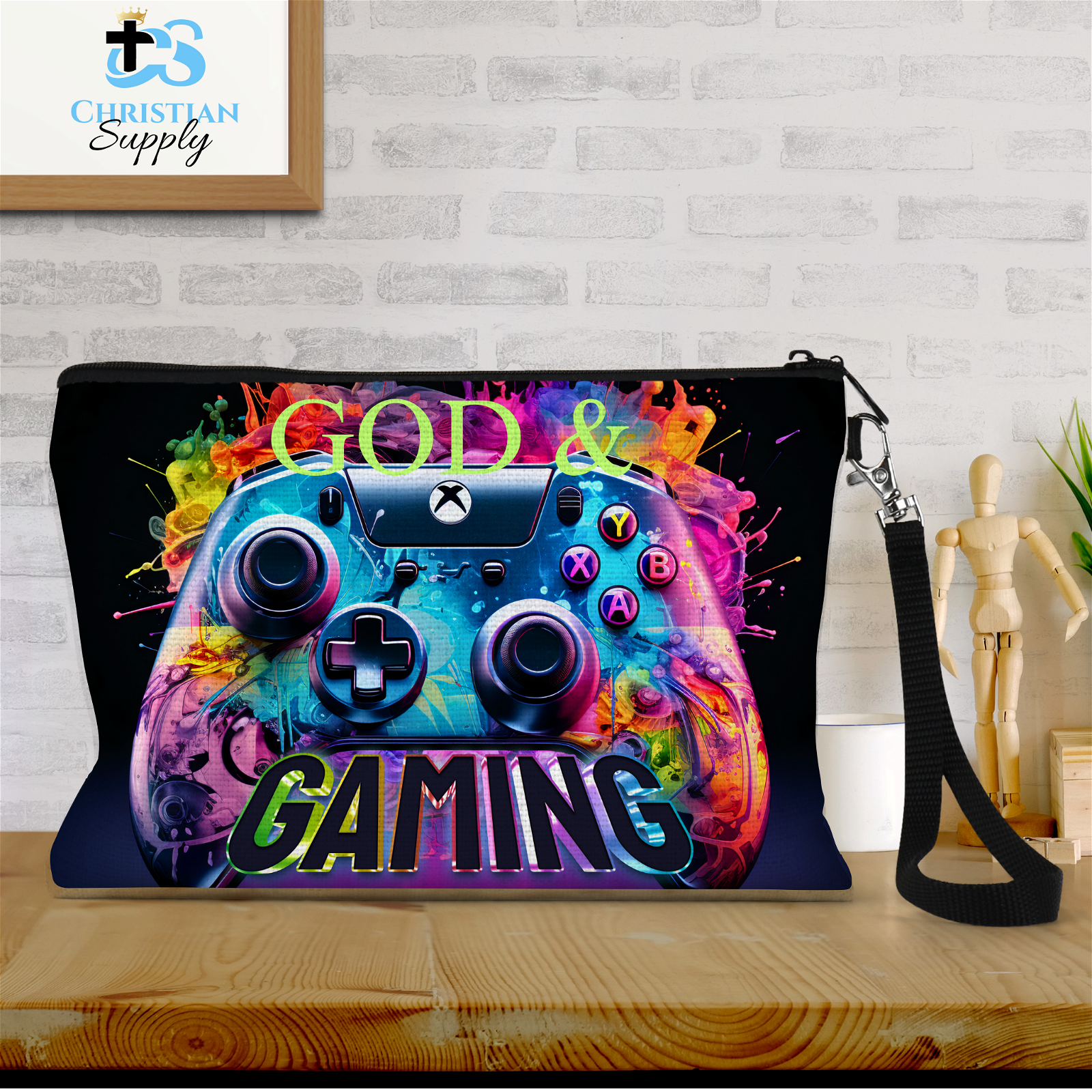 God and Gaming Wristlet - Christian Supply