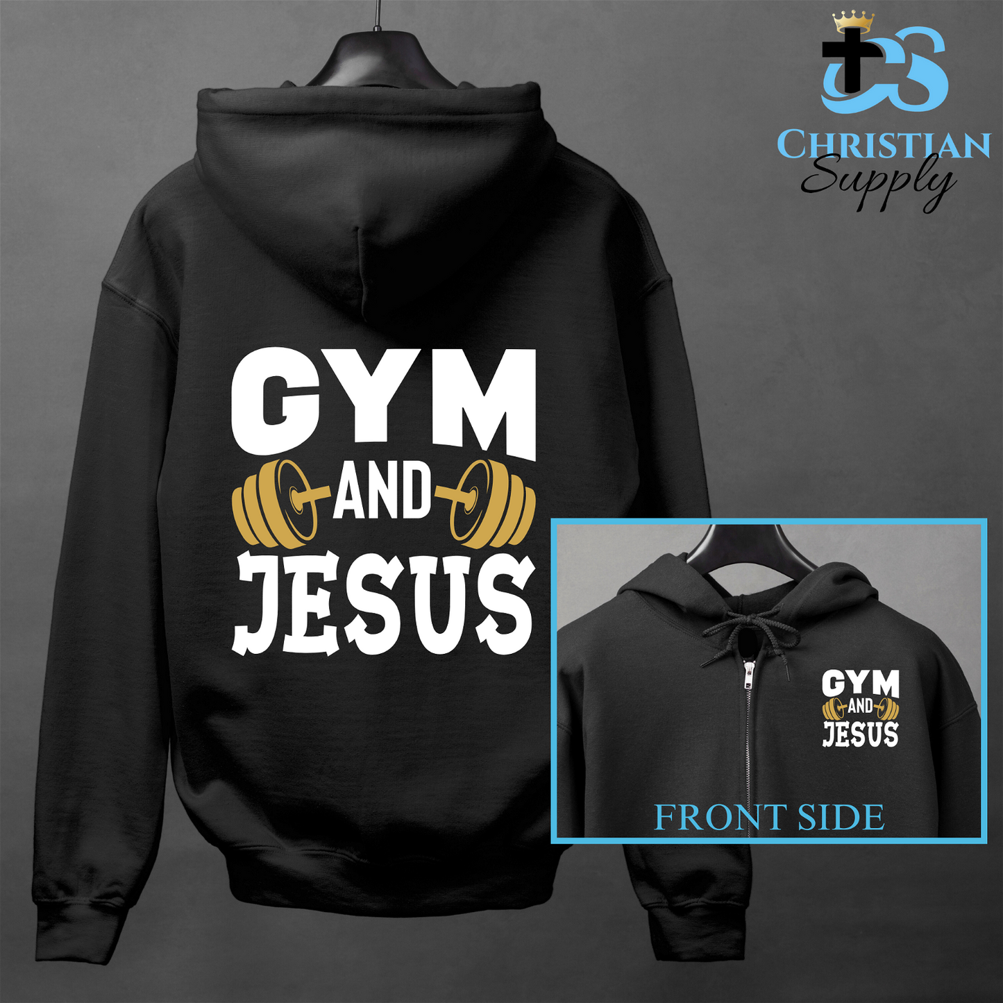 Gym and Jesus Apparel - Christian Supply