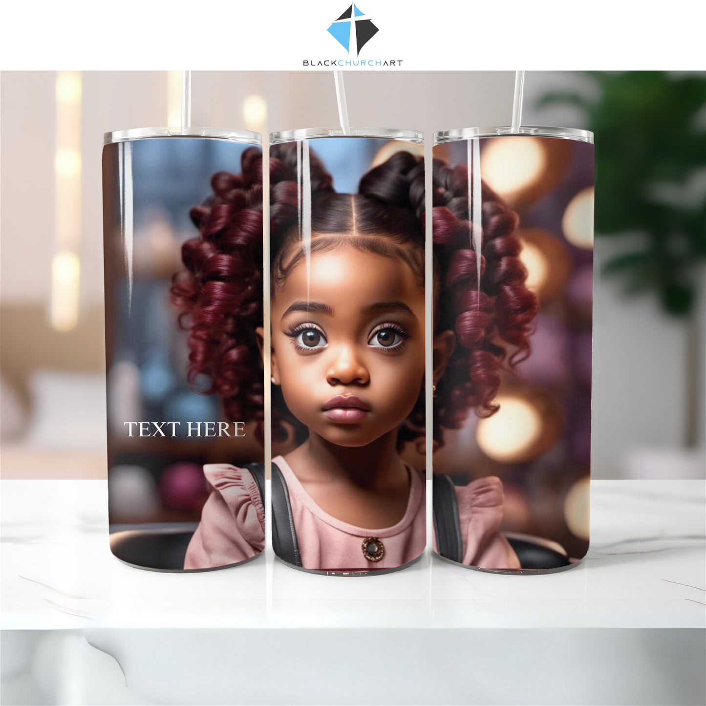 Hair Salon Girl Tumbler - Christian Supply