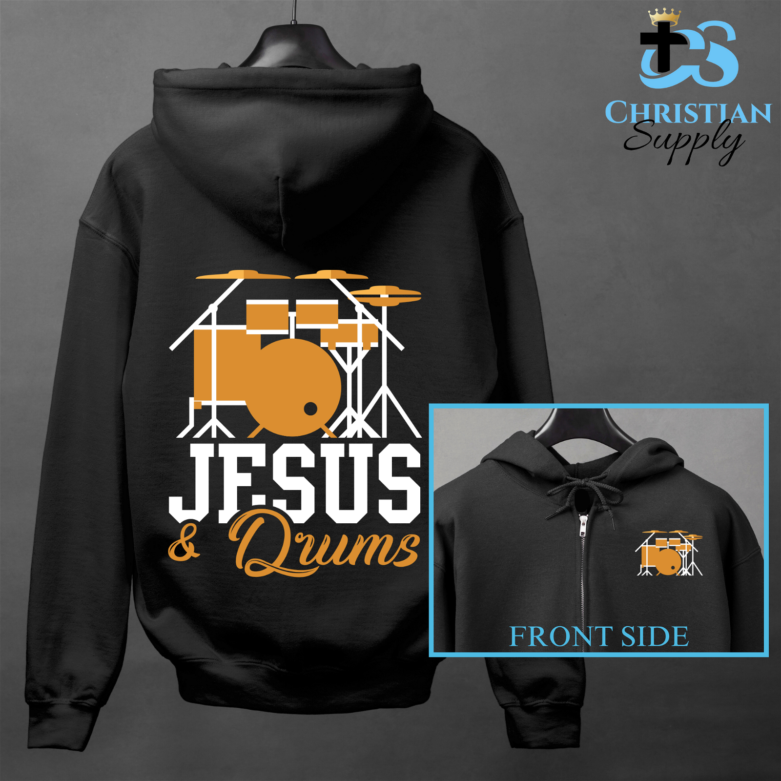 Jesus & Drums Apparel - Christian Supply