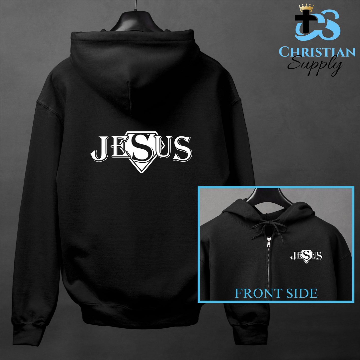 Jesus Hero Super Apparel - Christian Supply