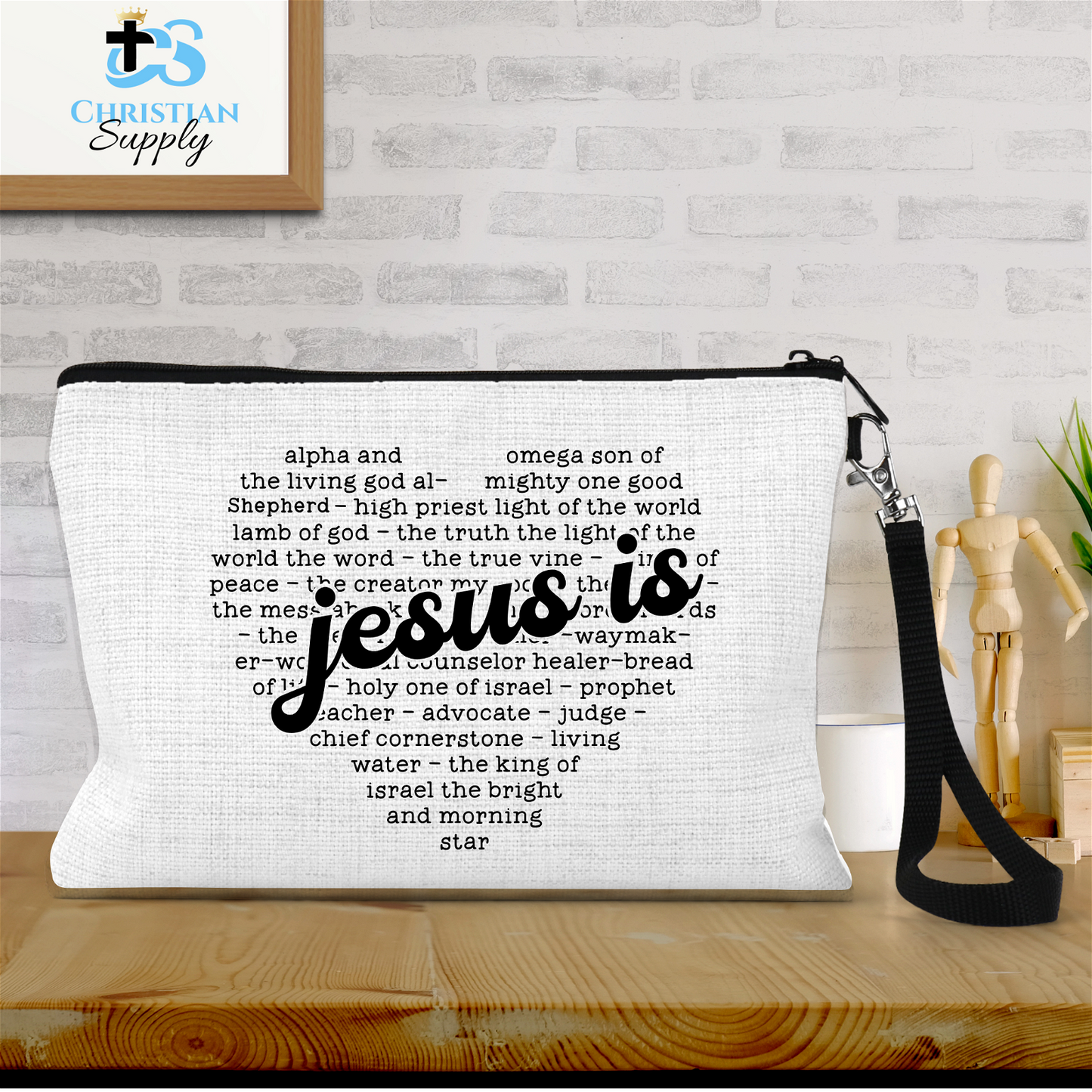 Jesus Is Heart Wristlet - Christian Supply