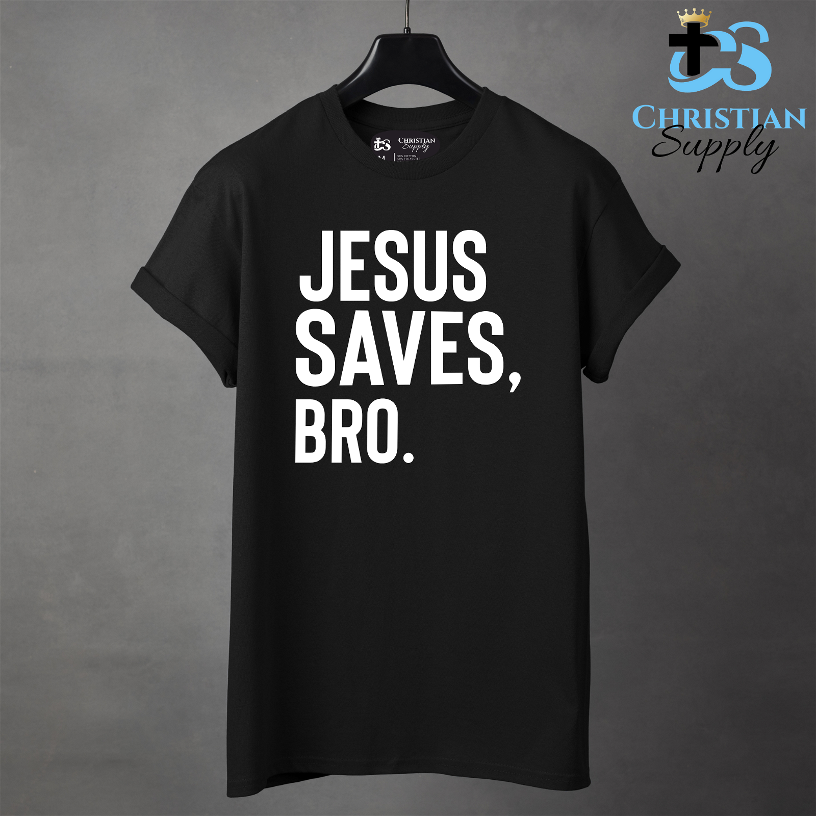 Jesus Saves, Bro Apparel - Christian Supply