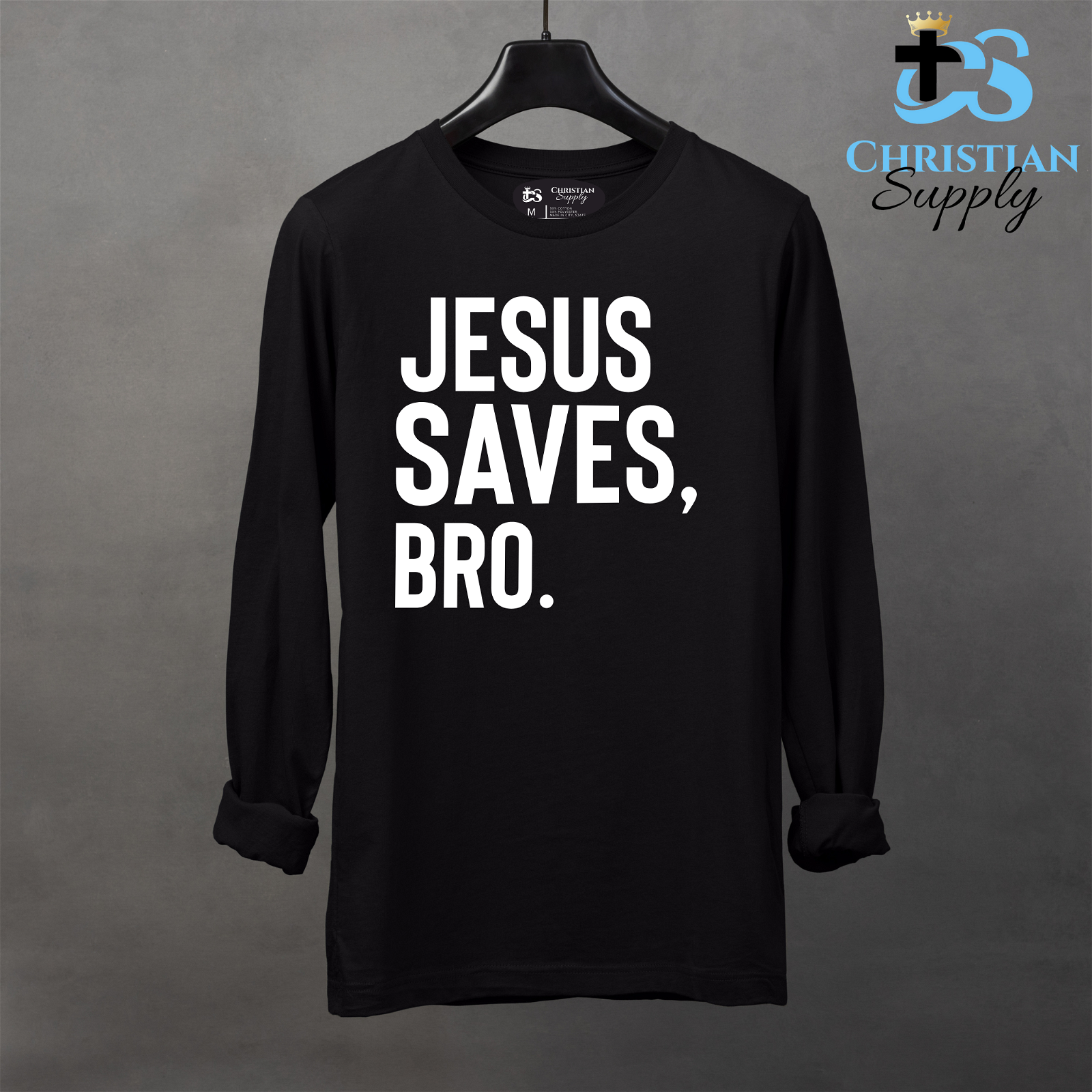 Jesus Saves, Bro Apparel - Christian Supply