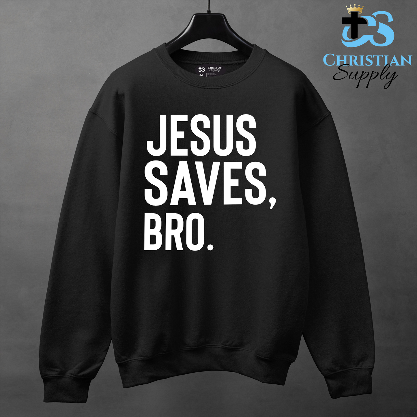 Jesus Saves, Bro Apparel - Christian Supply