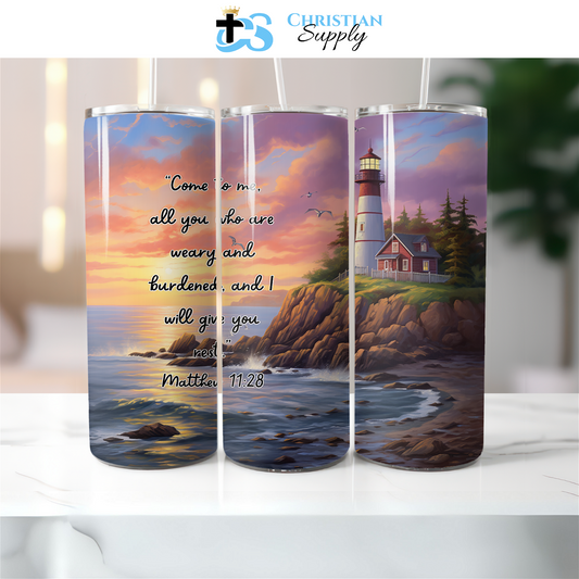 Lighthouse 3 Tumbler - Christian Supply