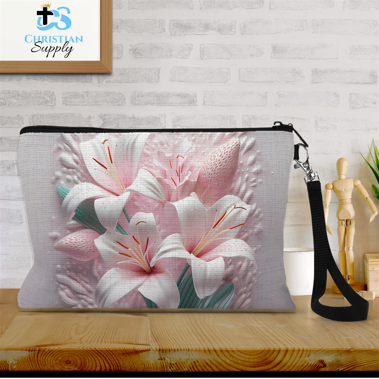 Lilies 3 Wristlet - Christian Supply