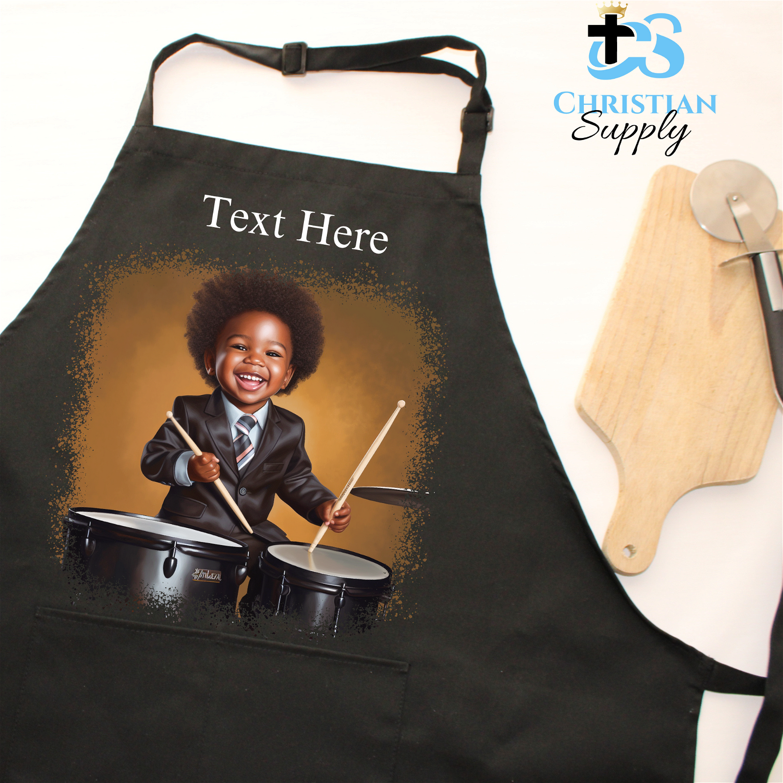 Little Drummer Boy Apron - Christian Supply