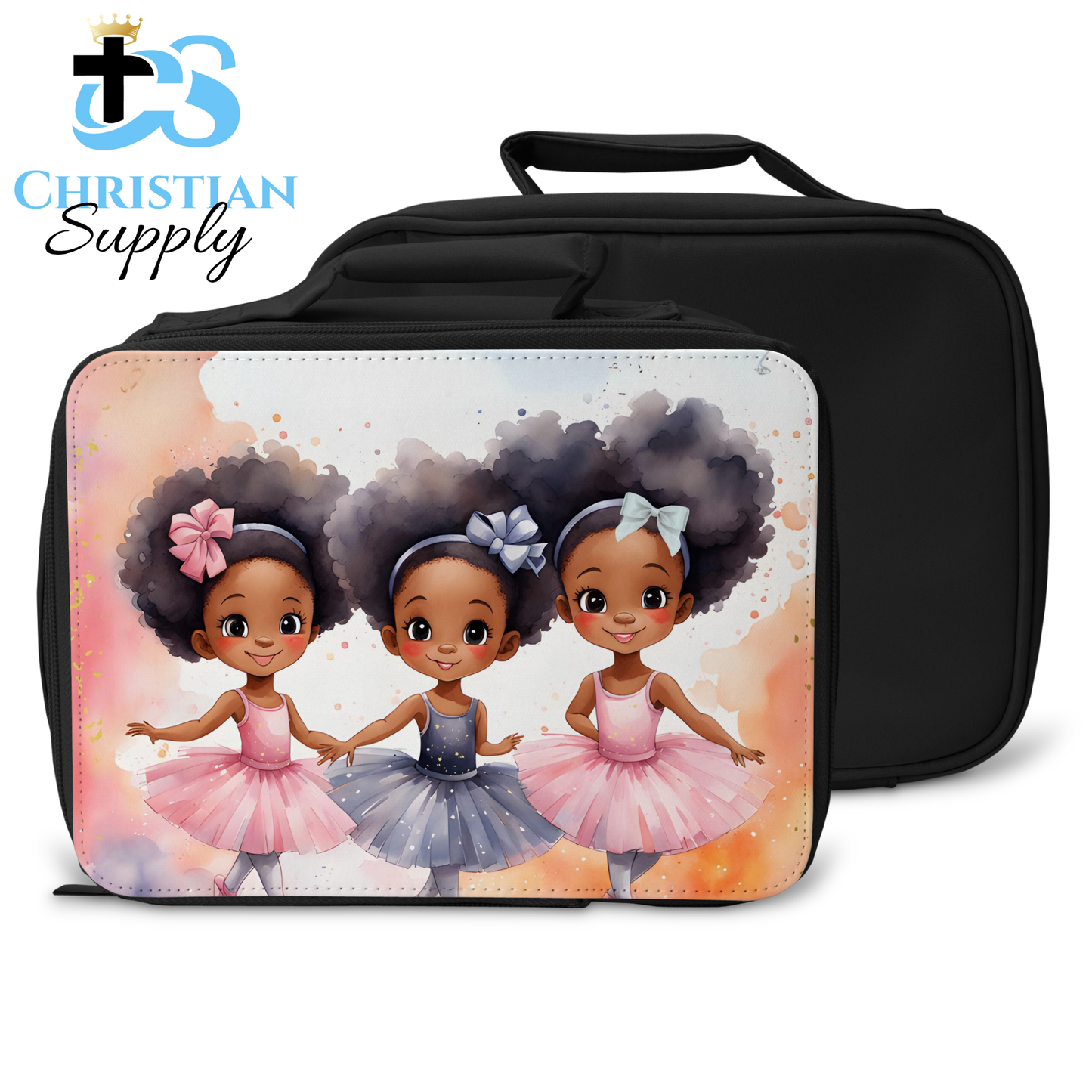 Kids Christian 3 Ballerinas 2 Lunch Bag