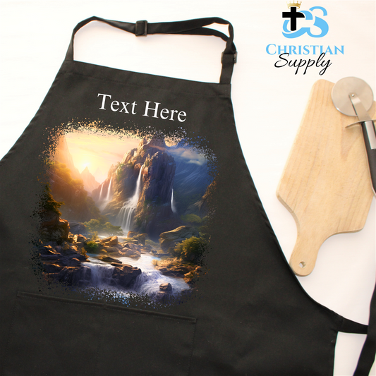 Majestic Waterfall Apron - Christian Supply