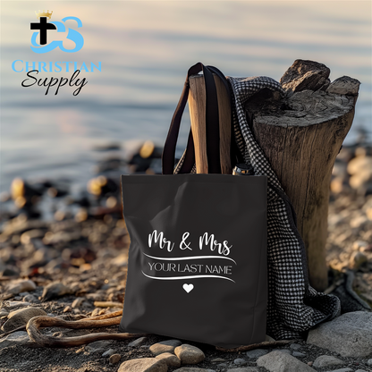 Mr & Mrs Tote Bag - Christian Supply