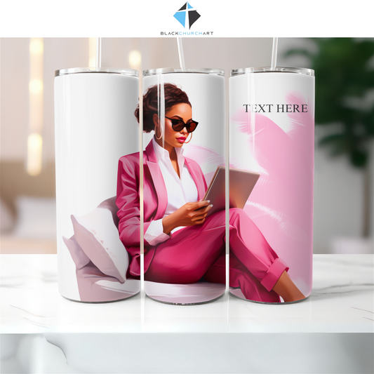 Pink Boss Lady Tumbler - Christian Supply