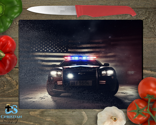 Police 2 Cutting Board - Christian Supply