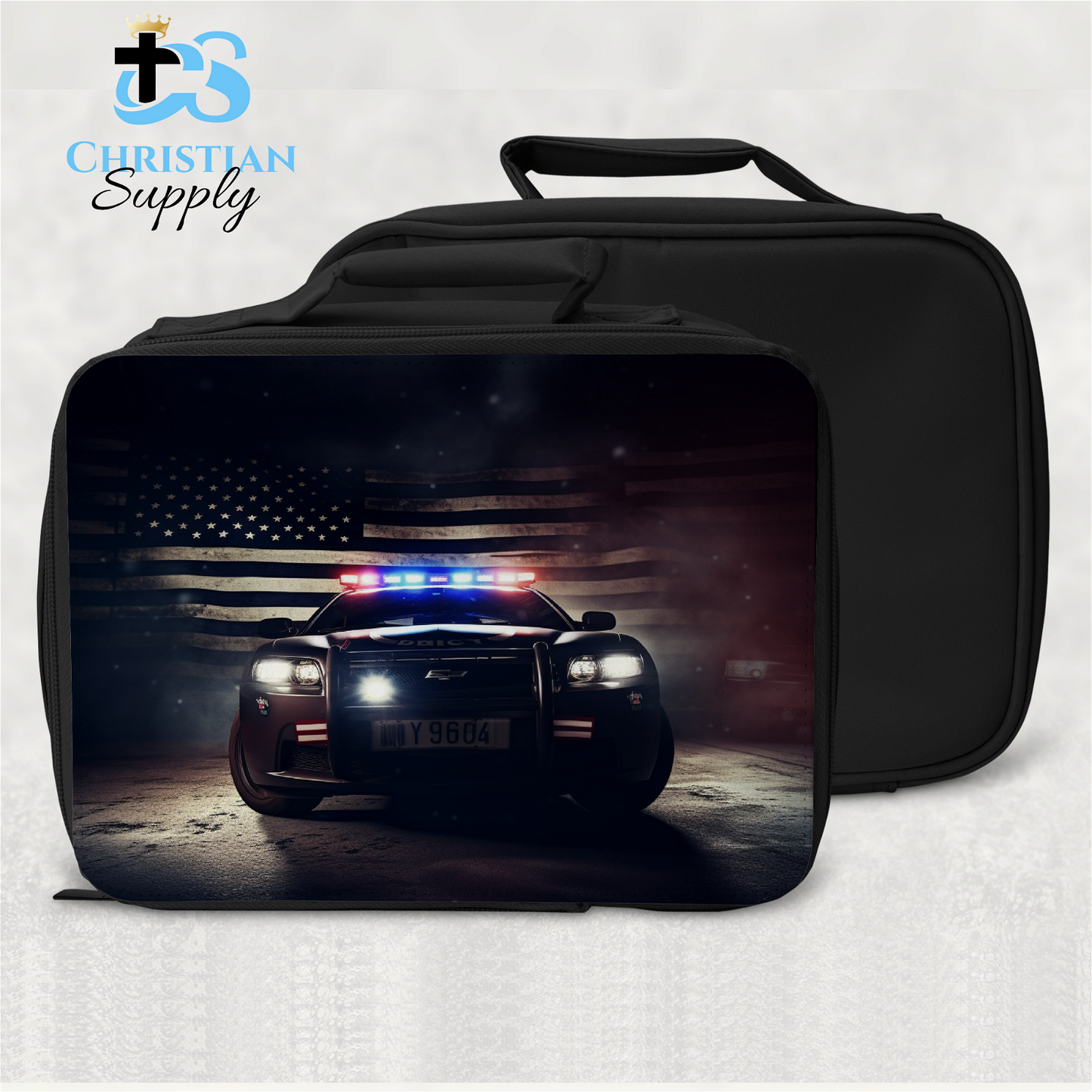 Police 2 Lunch Bag - Christian Supply