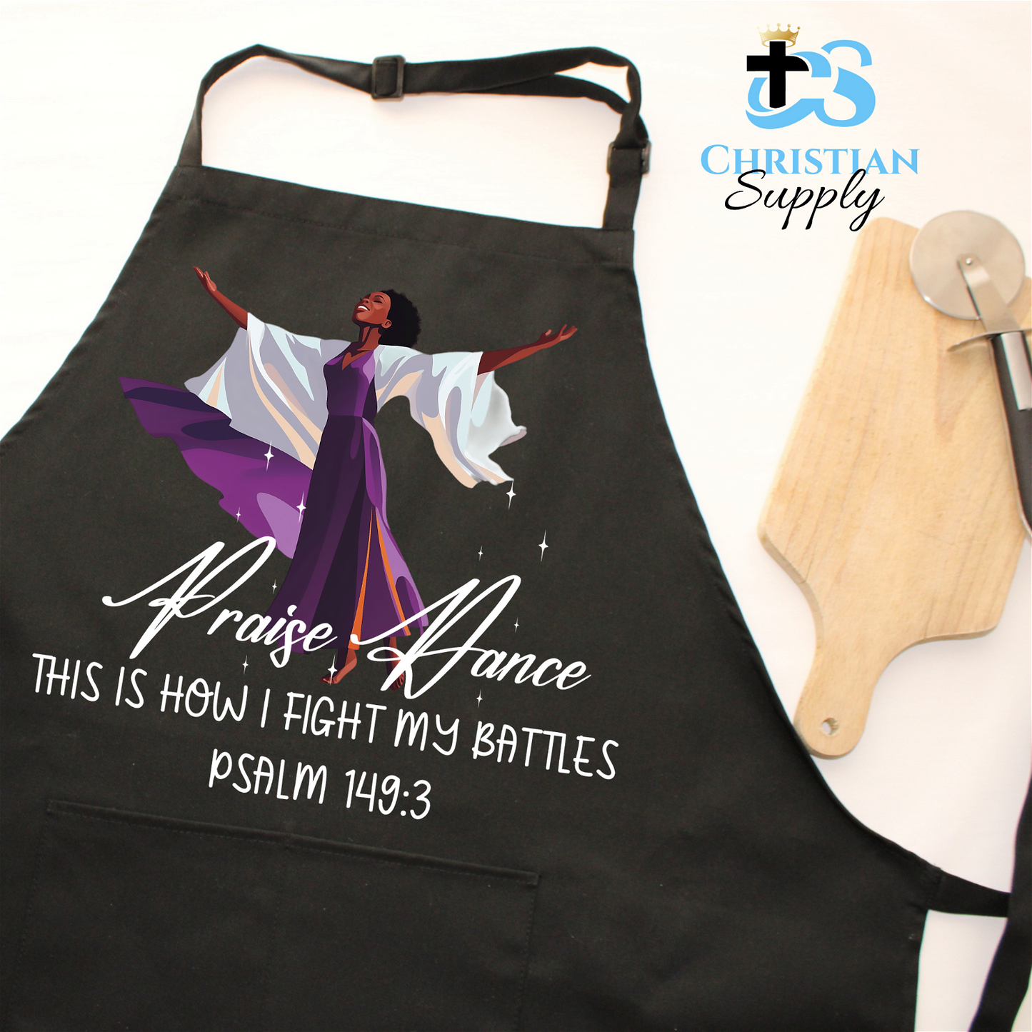 Praise Dance 2 Apron - Christian Supply