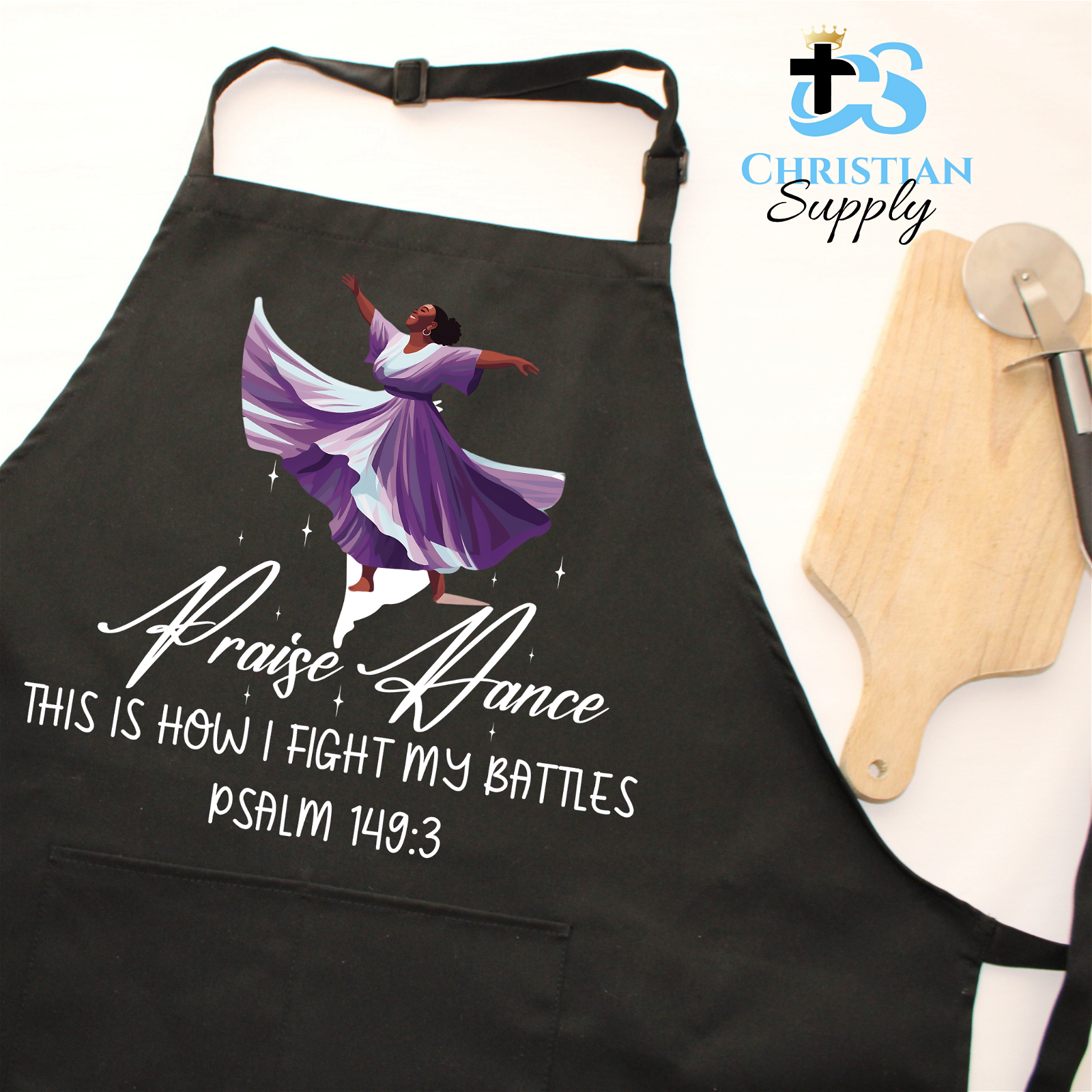 Praise Dance 4 Apron - Christian Supply