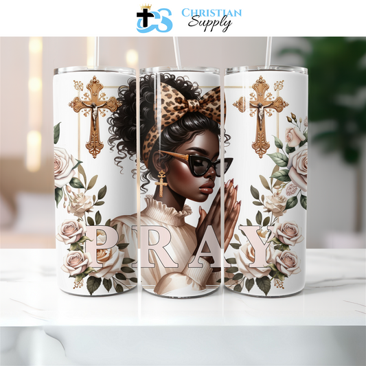 Pray 2 Tumbler - Christian Supply